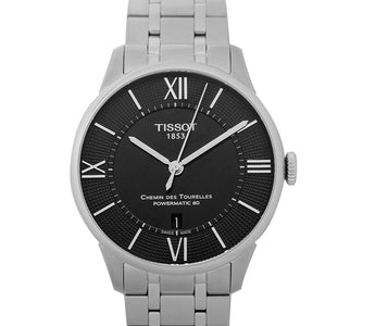 Tissot Chemin des Tourelles Powermatic 80 with black dial