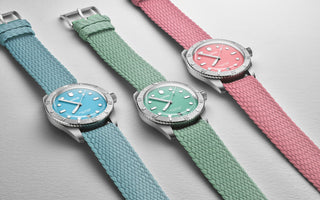 Oris Divers Sixty-Five Cotton Candy watch