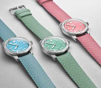 Oris Divers Sixty-Five Cotton Candy watch