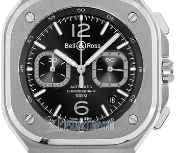 Bell & Ross BR 05 Chrono Black Steel watch