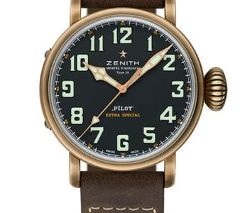 Best Zenith Pilot Type 20 Extra Special Bronze Straps | Delugs