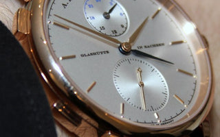 A. Lange & Sohne Saxonia Dual Time watch