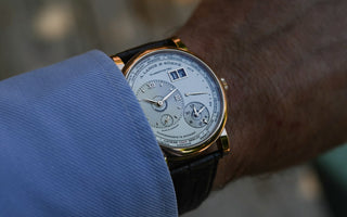 A. Lange & Sohne Lange 1 Time Zone watch