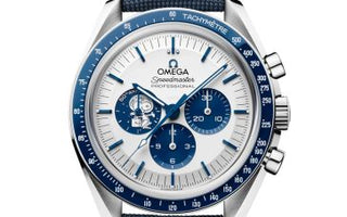 Omega Speedmaster Professional Silver Snoopy Award watch