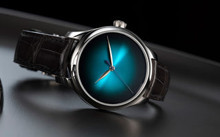 H. Moser & Cie Centre Seconds Blue Lagoon watch