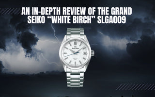 Grand Seiko White Birch Spring Drive watch
