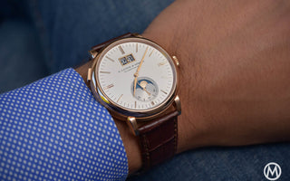 A. Lange & Sohne Saxonia Moon Phase watch