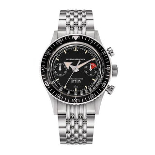 Nivada Grenchen Chronomaster Aviator Sea Diver watch