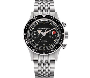 Nivada Grenchen Chronomaster Aviator Sea Diver watch