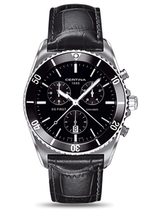 Certina DS First Ceramic Chronograph Leather watch