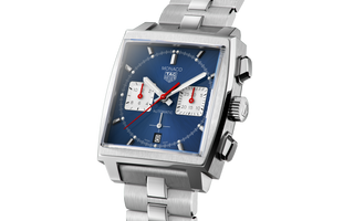 TAG Heuer Monaco Calibre Heuer 02 blue dial