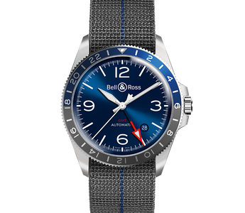 Bell & Ross BR V2-93 GMT Blue