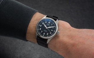 IWC Pilot's Watch Mark XX on wrist