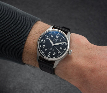 IWC Pilot's Watch Mark XX on wrist
