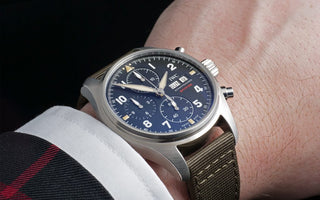 IWC Pilot Watch Chronograph Spitfire on wrist