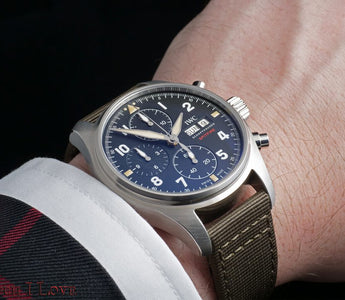 IWC Pilot Watch Chronograph Spitfire on wrist