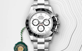 Rolex Daytona on wrist