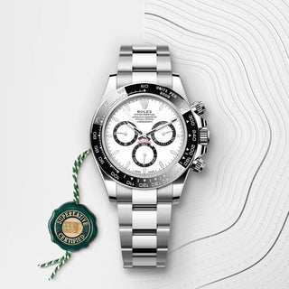 Rolex Daytona on wrist