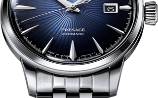 Seiko Presage Cocktail Time blue sunburst dial