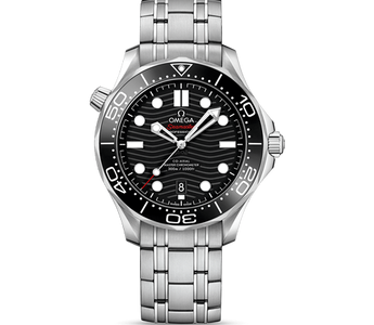 Omega Seamaster 300M on wrist