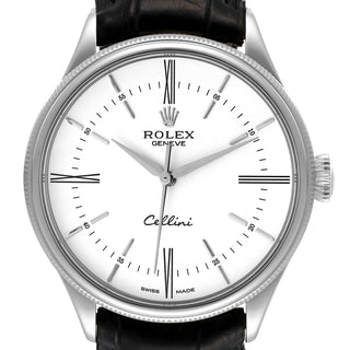 Rolex Cellini Time white gold dress watch
