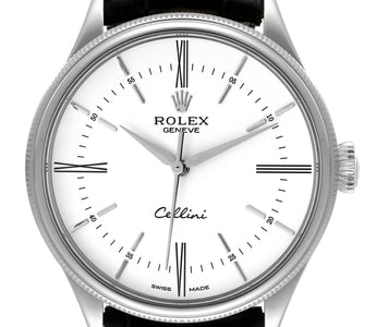 Rolex Cellini Time white gold dress watch