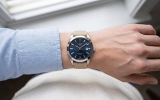 Tissot Gentleman on Cream Epsom Slim Strap