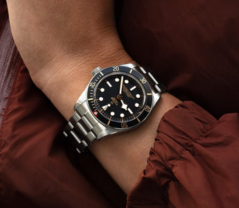 Tudor Black Bay 58 on wrist