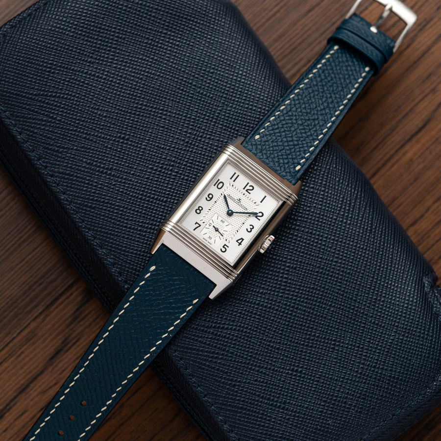 Overstock: Navy Epsom Slim Strap