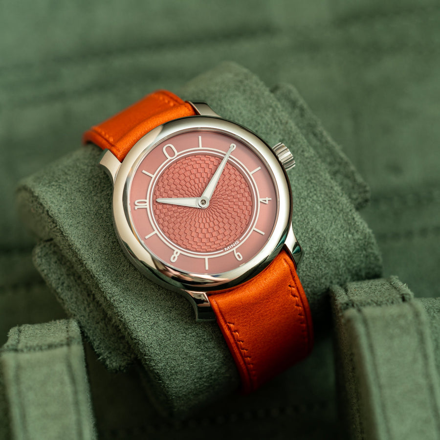 Overstock: Orange Buttero Slim (Curved) Strap