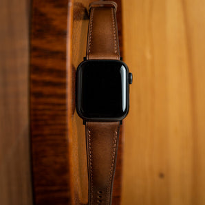Whiskey Chromexcel Signature Apple Watch Strap