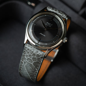 Serpentine Ostrich Signature Strap