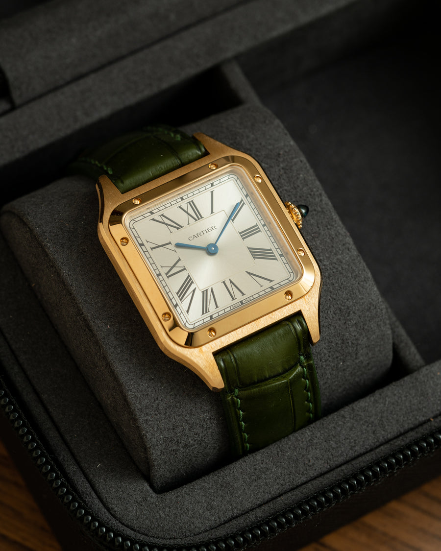 Matte Green Ischia Alligator Signature Strap