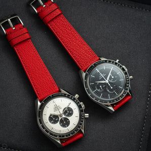 Red Chevre Slim Strap