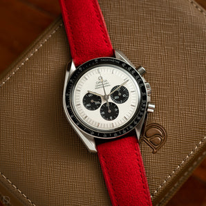 Red Alcantara Signature Strap