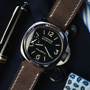 Cognac Crazy Horse Chunky Strap