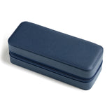 Delugs Zip Box (Four) - Navy/Orange Watch Storage Case