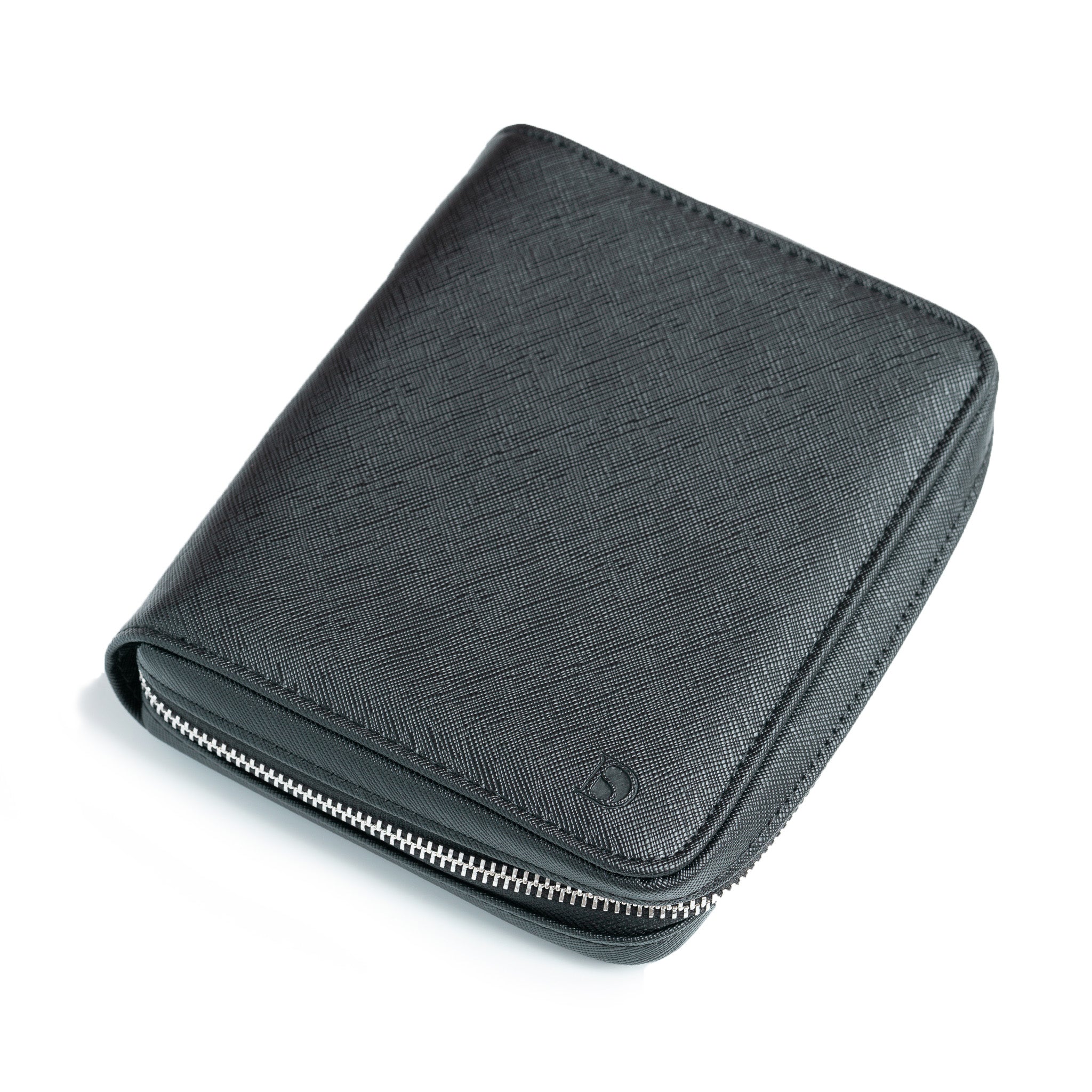 4 Card Slot Wallet with Coin Case in Ludlow in dark khaki