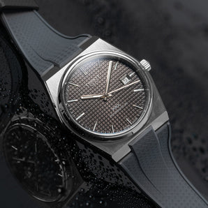 Grey Rubber Strap for Tissot PRX