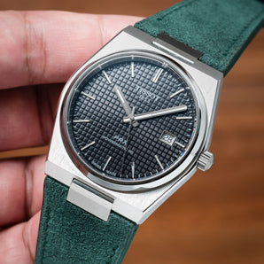 Green Alcantara Strap for Tissot PRX