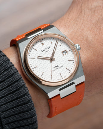 tissot orange strap