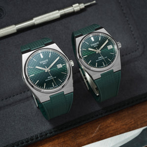 Emerald Green CTS Rubber Strap for Tissot PRX