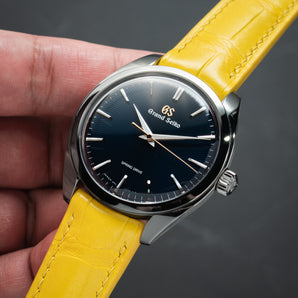 Matte Yellow Alligator Signature Strap