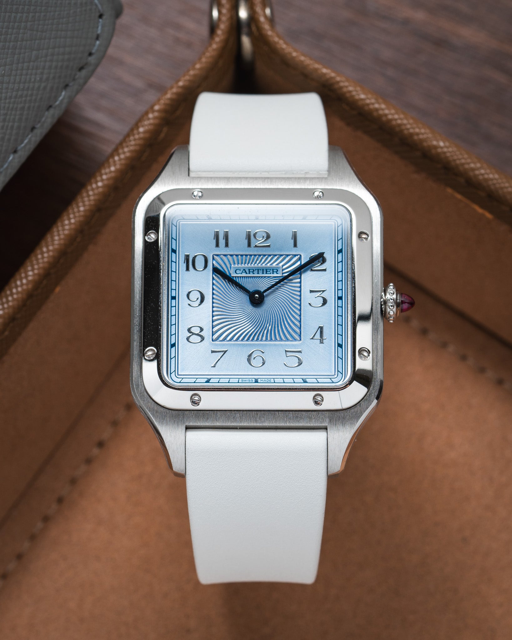 White Rubber CTS Strap – Delugs