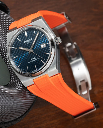 tissot orange strap