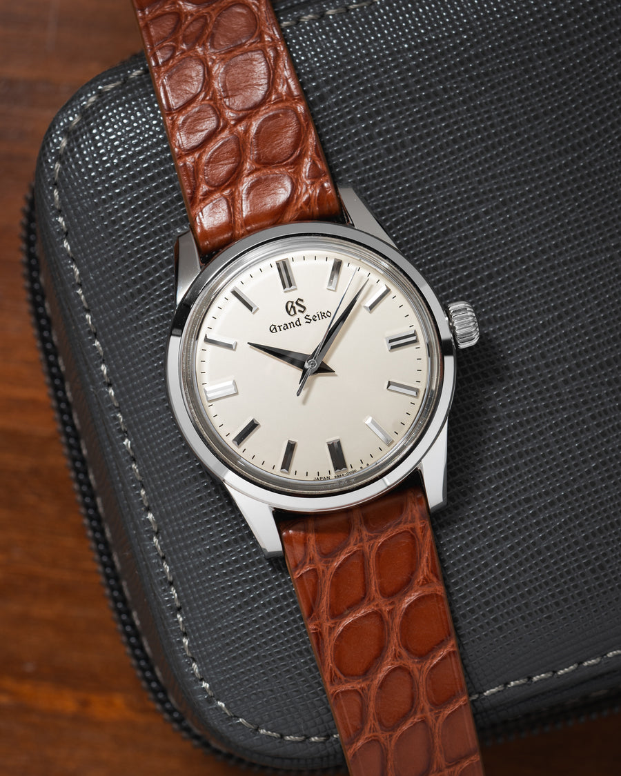 Matte Cognac Alligator Flank Stitchless Strap