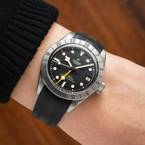 Black CTS Rubber Strap for Tudor BB Pro
