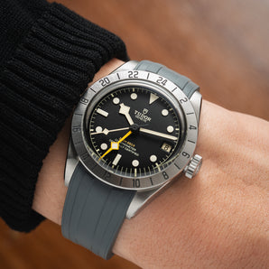 Grey CTS Rubber Strap for Tudor BB Pro