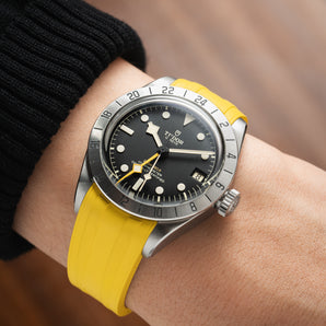 Yellow CTS Rubber Strap for Tudor BB Pro