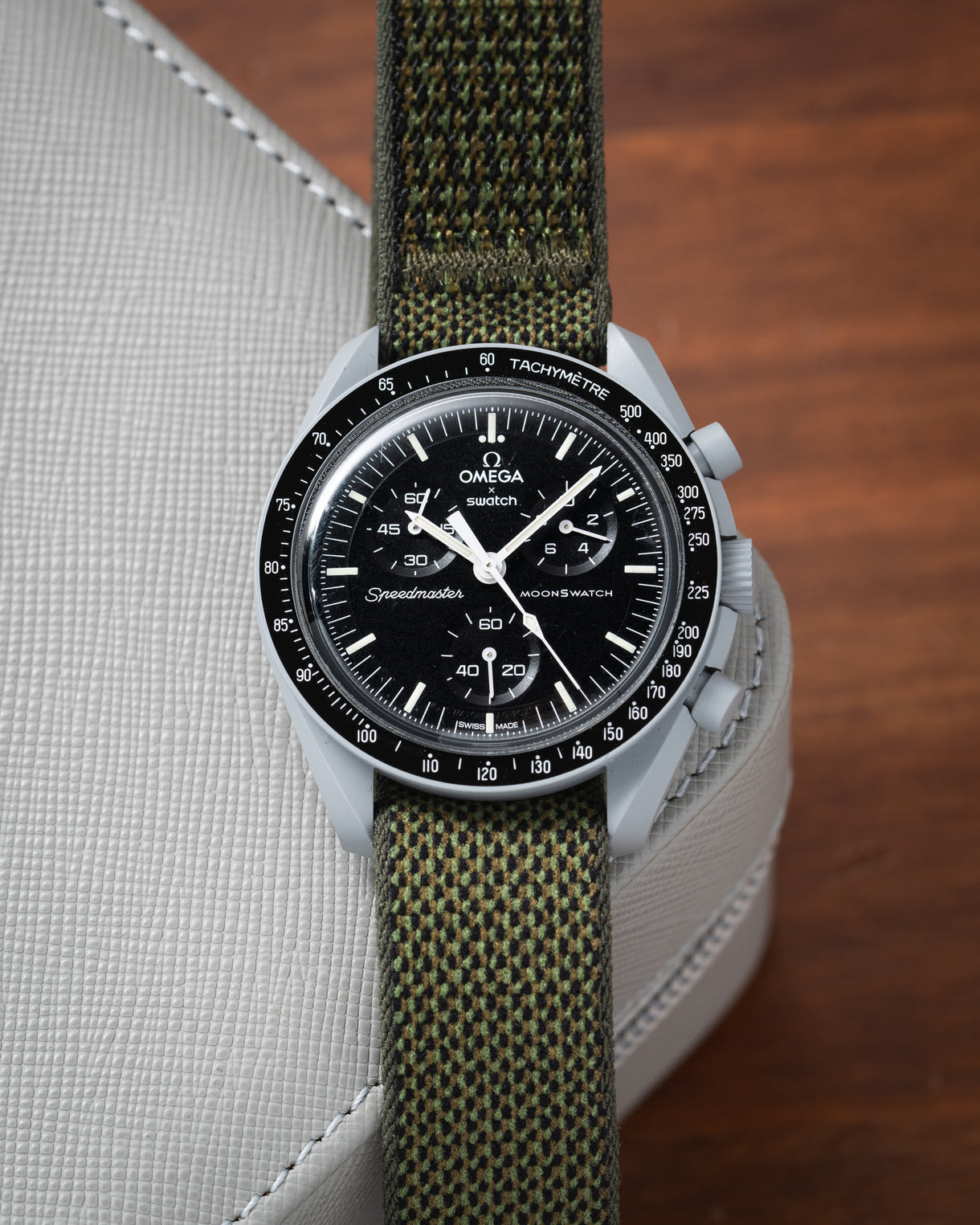 Delcro Woodland Tri-Weave - Fabric Watch Strap | Delugs
